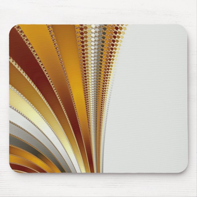 Tapis De Souris Cuir - fractale Mousepad (Devant)