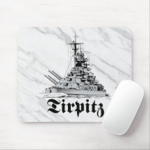 Tapis de souris cuirassé Tirpitz