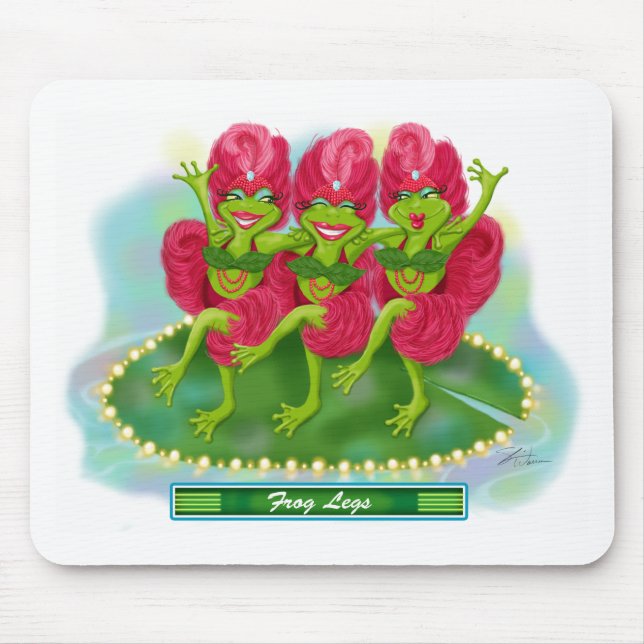 Tapis De Souris Cuisses de grenouille (Devant)
