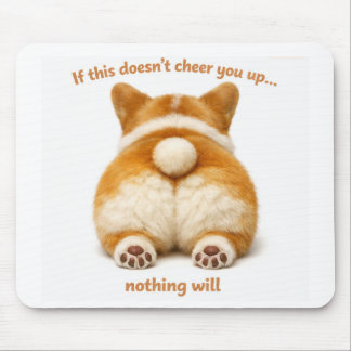 Tapis de souris cul de Corgi adorable