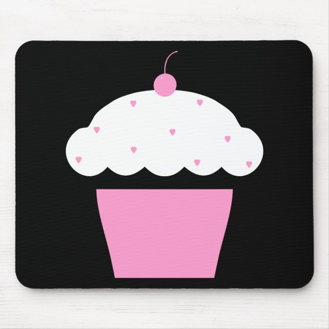Tapis De Souris cupcake de cerise (Devant)