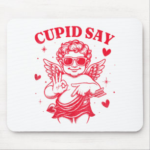 Tapis De Souris Cupid dit 67 Meme pour enfants femmes hommes garço