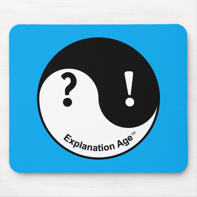 Tapis De Souris Curiosité et conviction Mousepad (Devant)