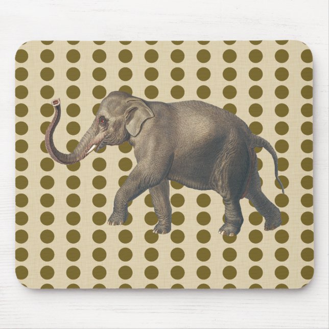 Tapis De Souris Curry Spice Moods Doses avec éléphant (Devant)