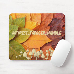 Tapis De Souris CUSTOM Champignons automne forêt feuilles mousepad