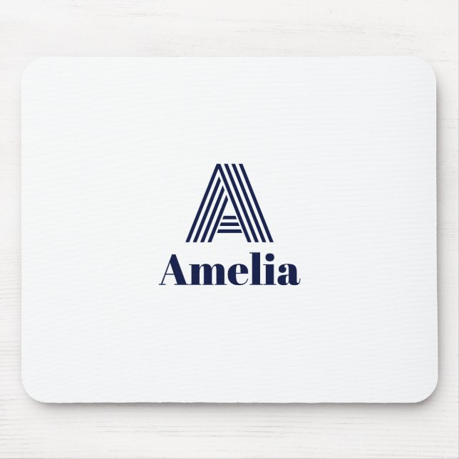 Tapis De Souris Custom Name Water Bottle (Devant)