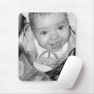Tapis De Souris Customisez votre photo noir blanc