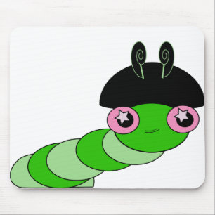 Tapis De Souris Cute Caterpillar