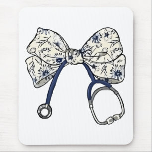 Tapis De Souris Cute Coquette Bow Coquette Bow Nurse Nurse