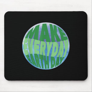 Tapis De Souris Cute Earth Day Protection de l'environnement tous
