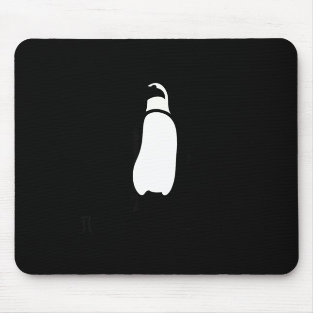 Tapis De Souris Cute Funny Just Chillin Zoo Penguin  (Devant)