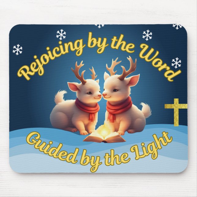 Tapis De Souris Cute Inspiration Deer Mousepad (Devant)