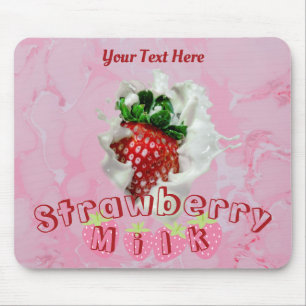 Tapis De Souris Cute Kawaii Esthétique Douce Nourriture Été Thème
