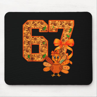 Tapis De Souris Cute Meme 67 Coquette Bow Turkey Thanksgiving Aest