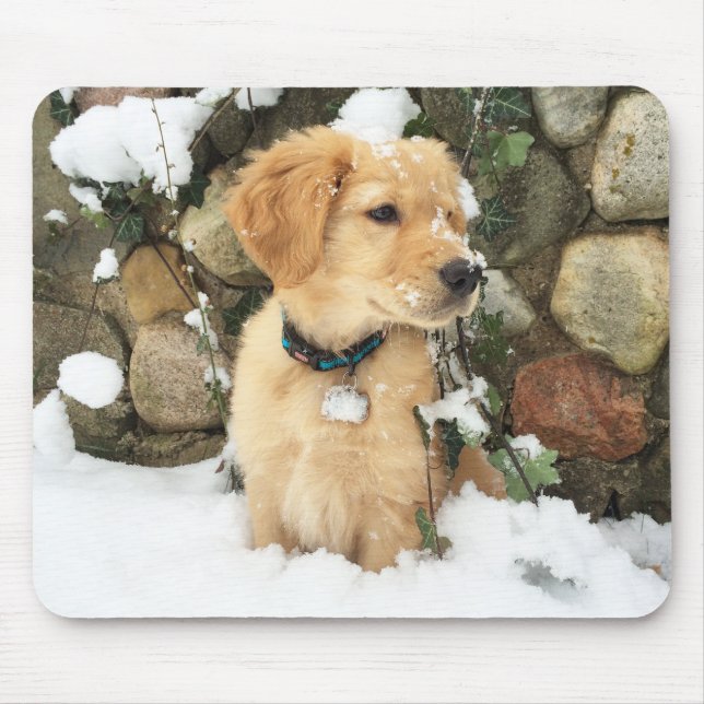 Tapis De Souris Cute Puppy (Devant)