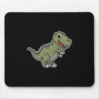 Tapis De Souris Cute T-Rex Dinosaur Sticker – Funny Cartoon Dino
