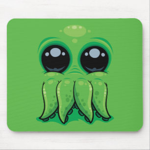 Tapis De Souris Cuthulhu Mignon Visage De Cthulhu Mignon
