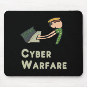 Tapis De Souris Cyber guerre