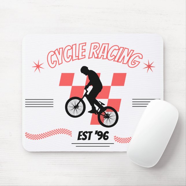 TAPIS DE SOURIS CYCLE (Avec souris)