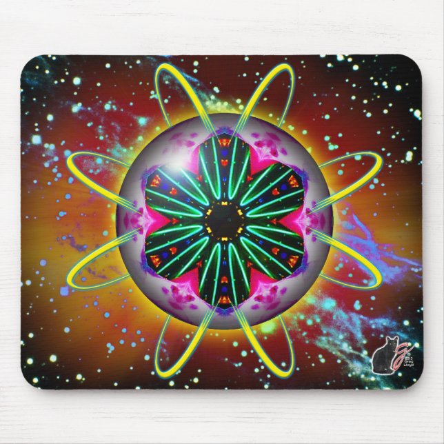 Tapis De Souris Cyclon Orbz Kaleid Pad (Devant)