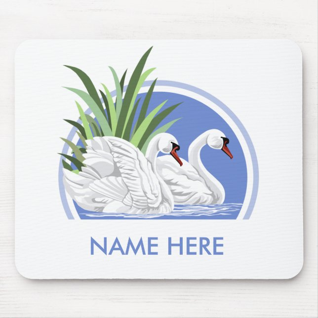 Tapis De Souris cygne (Devant)