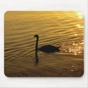 Tapis De Souris Cygne d'or