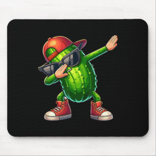 Tapis De Souris Dabbing Pickle Dancing Cucumber Lover Drôle Pickle