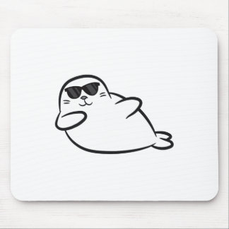 Tapis De Souris Dabbing Seal Danser Seal Cute Seals