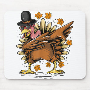 Tapis De Souris Dabler la Turquie Thanksgiving