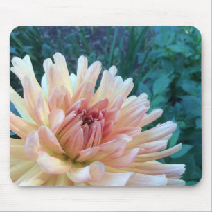 Tapis De Souris Dahlia B : Jaune et saumon —