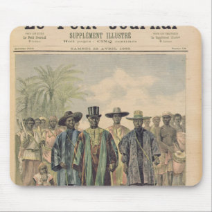 Tapis De Souris Dahomeans sur les champions de Mars