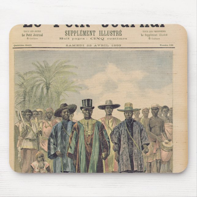 Tapis De Souris Dahomeans sur les champions de Mars (Devant)