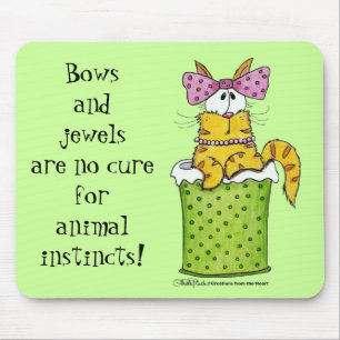 Tapis De Souris Dainty Garbage Kitty