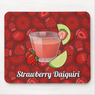 Tapis De Souris Daiquiri aux fraises