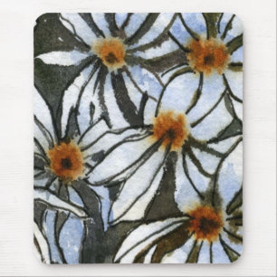 Tapis De Souris "Daisy #2" Mousepad floral