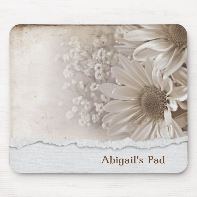 Tapis De Souris Daisy Bouquet (Devant)