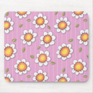 Tapis De Souris Daisy Joy Daisies roses Mousepad