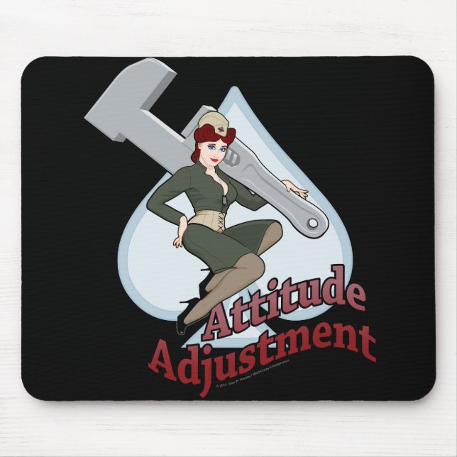 Tapis de souris d'ajustement de l'attitude de (Devant)
