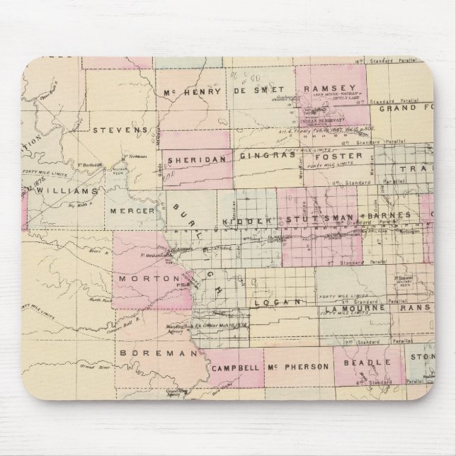 Tapis De Souris Dakota (Devant)