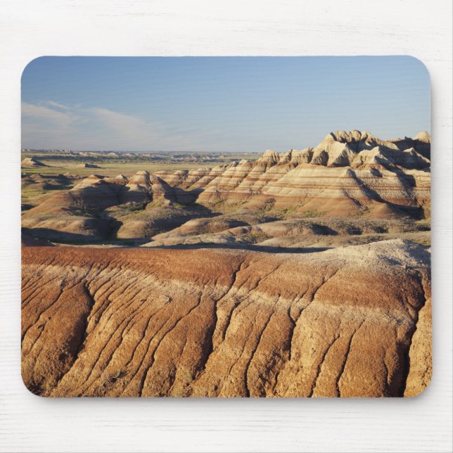 Tapis De Souris Dakota du Sud, Parc national des Badlands, Badland (Devant)