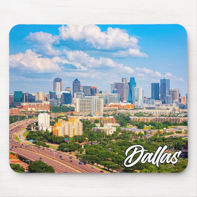 Tapis De Souris Dallas, Texas, États-Unis (Devant)