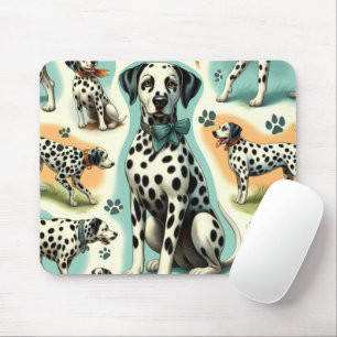 Tapis De Souris Dalmatie mignonne