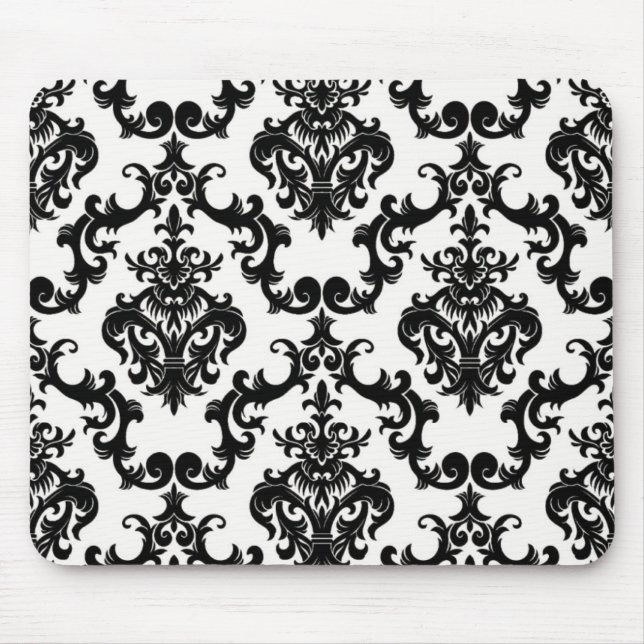 Tapis De Souris Damassé Mousepad (Devant)