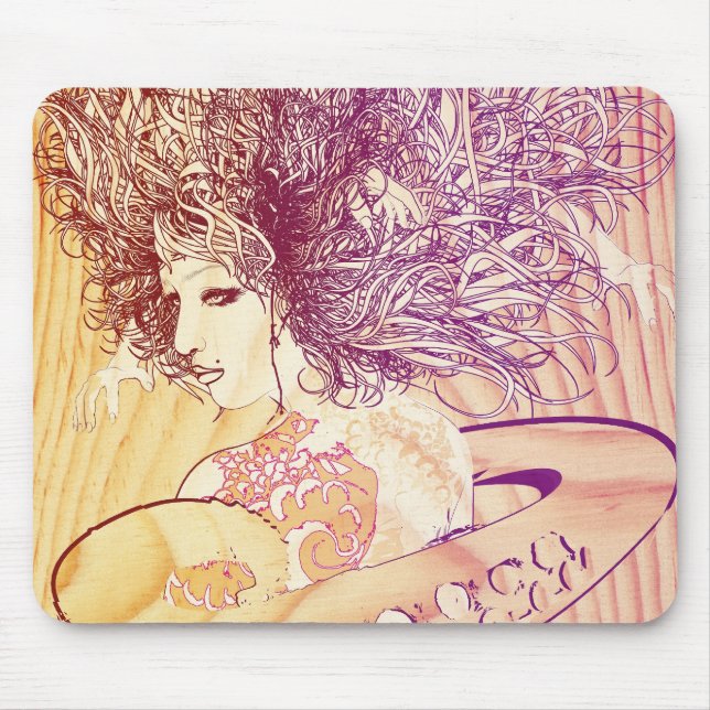 Tapis De Souris dame de la mer (Devant)