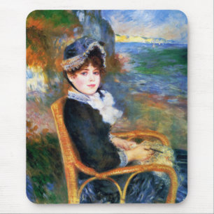 Tapis De Souris Dame de la mer (par Pierre-Auguste Renoir)