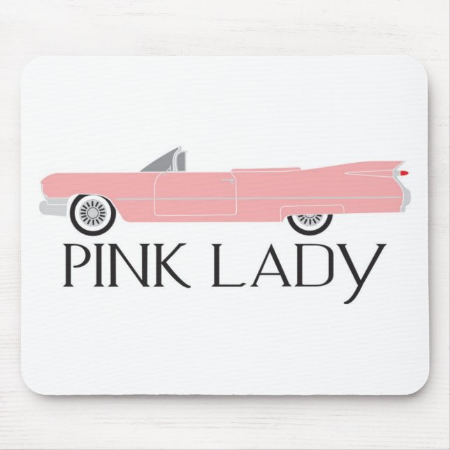 Tapis De Souris dame rose de chariot (Devant)