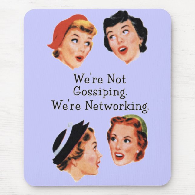 Tapis De Souris Dames drôles drôles (Devant)