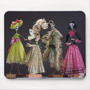 Tapis De Souris Dames du jour des morts, d'Oaxaca