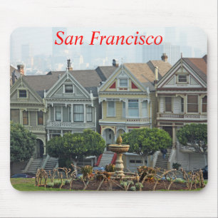 Tapis De Souris Dames peintes, San Francisco, Californie