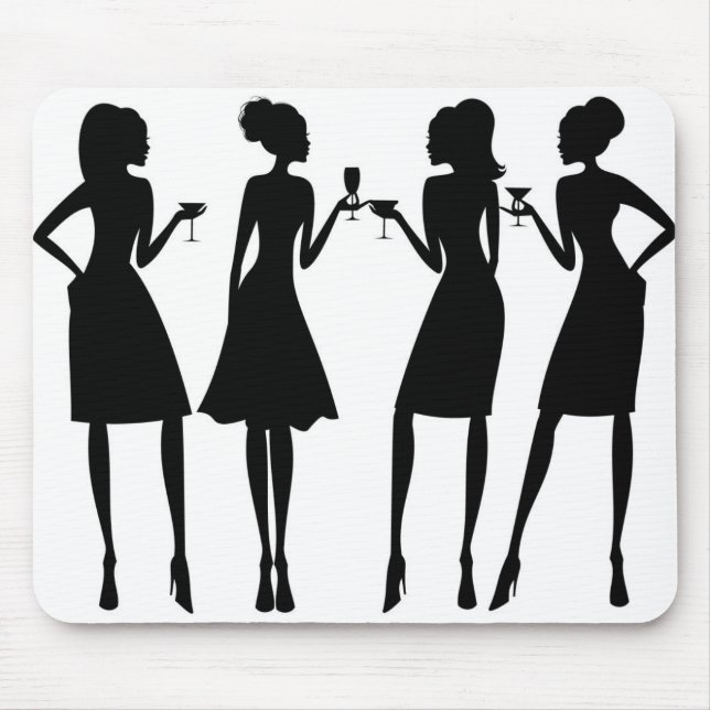 TAPIS DE SOURIS ***DAMES SORTIE DE NUIT*** (Devant)